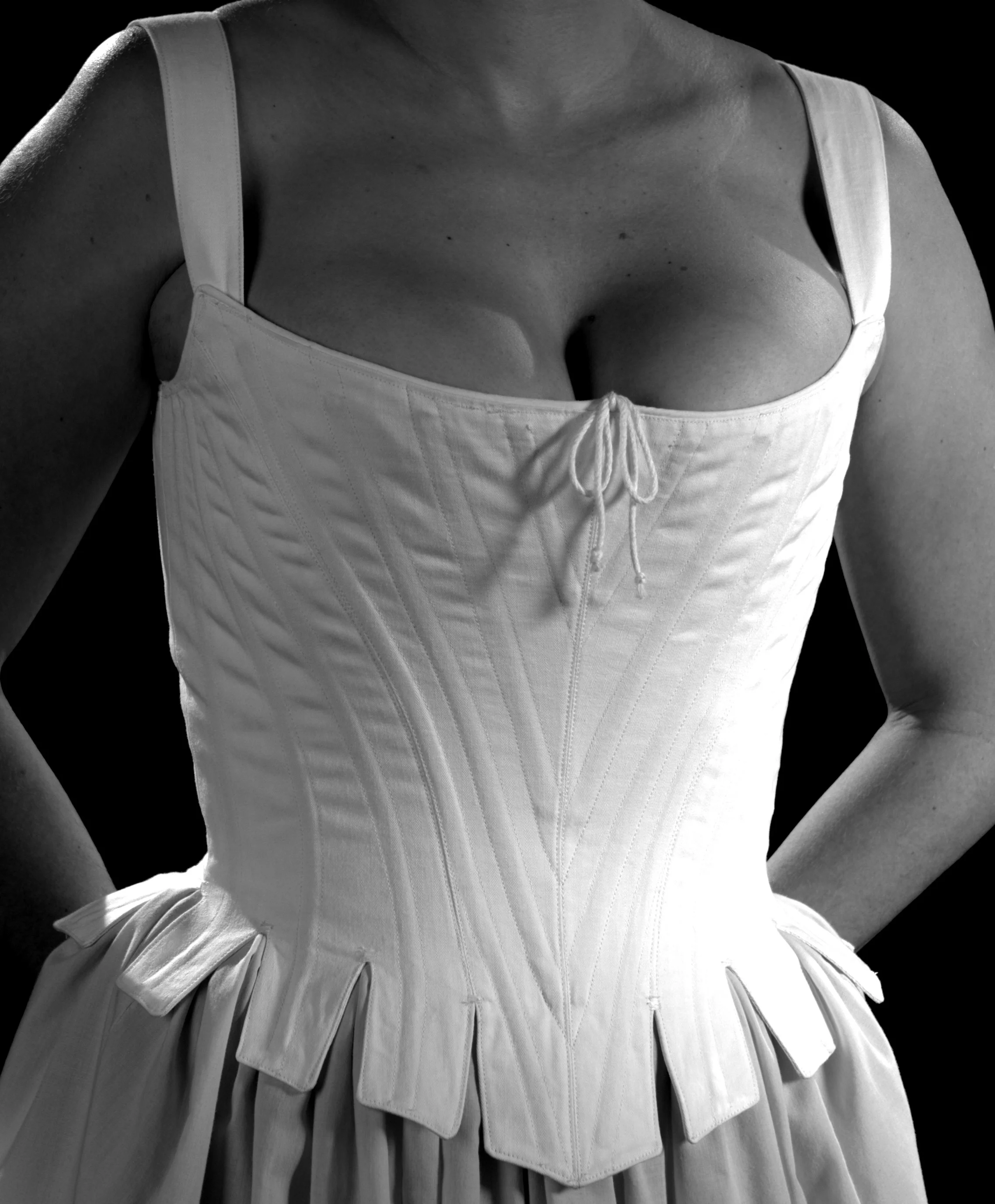 c. 1725 Louisa Stays — Period Corsets